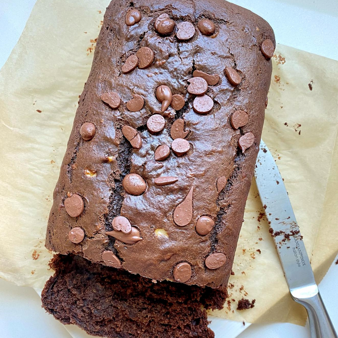 EMKAO Double Chocolate Vegan Banana Bread